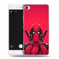 Дизайнерский пластиковый чехол для Lenovo S90 Дедпул Deadpool