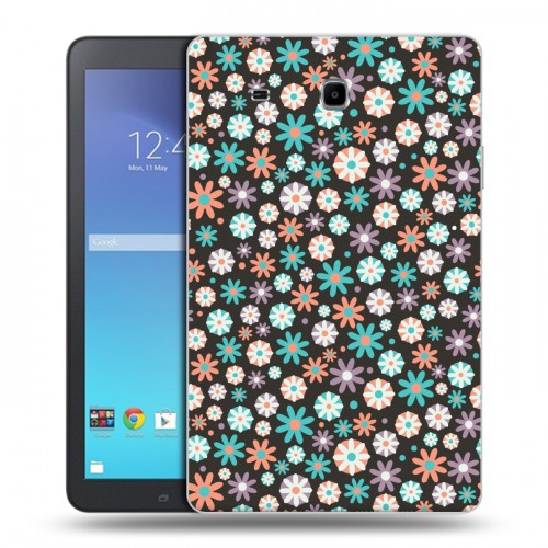 Дизайнерский силиконовый чехол для Samsung Galaxy Tab E 9.6 Полевой ковер