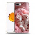 Дизайнерский пластиковый чехол для Iphone 7 Plus / 8 Plus котята котики