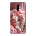Дизайнерский пластиковый чехол для Nokia 6 котята котики