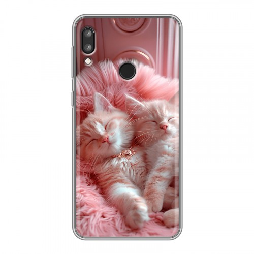 Дизайнерский силиконовый чехол для Lenovo K5 Pro котята котики