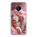 Дизайнерский силиконовый чехол для Vivo V17 котята котики