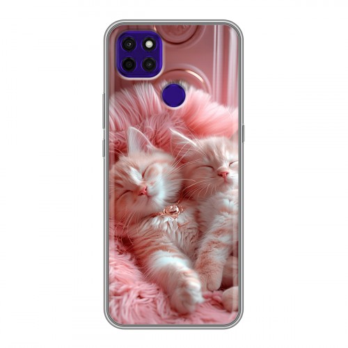 Дизайнерский силиконовый чехол для Lenovo K12 Pro котята котики