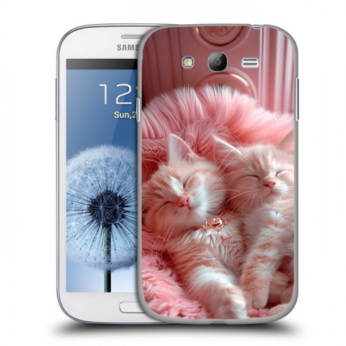 Дизайнерский пластиковый чехол для Samsung Galaxy Grand котята котики