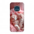 Дизайнерский силиконовый с усиленными углами чехол для Nokia XR20 котята котики