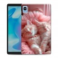 Дизайнерский силиконовый чехол для Realme Pad Mini котята котики