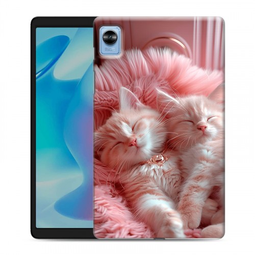 Дизайнерский силиконовый чехол для Realme Pad Mini котята котики