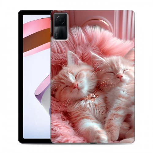 Дизайнерский силиконовый чехол для Xiaomi RedMi Pad котята котики