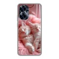 Дизайнерский силиконовый чехол для Realme C55 котята котики