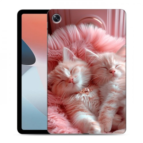 Дизайнерский силиконовый чехол для OPPO Pad Air котята котики