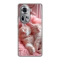 Дизайнерский силиконовый чехол для OPPO Reno 11 котята котики
