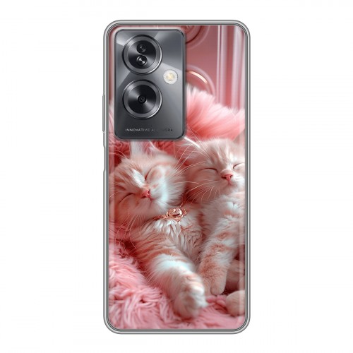 Дизайнерский силиконовый чехол для OnePlus Nord N30 SE 5G котята котики
