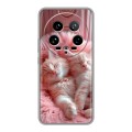 Дизайнерский силиконовый чехол для Xiaomi 14 Ultra котята котики