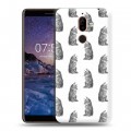 Дизайнерский пластиковый чехол для Nokia 7 Plus Пастельные узоры