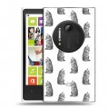 Дизайнерский пластиковый чехол для Nokia Lumia 1020 Пастельные узоры