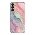 Дизайнерский силиконовый чехол для Samsung Galaxy A15 розовый мрамор