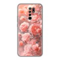 Дизайнерский силиконовый чехол для Xiaomi RedMi 9 Розы цветы