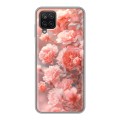 Дизайнерский силиконовый чехол для Samsung Galaxy A12 Розы цветы