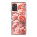 Дизайнерский силиконовый чехол для Samsung Galaxy A32 Розы цветы