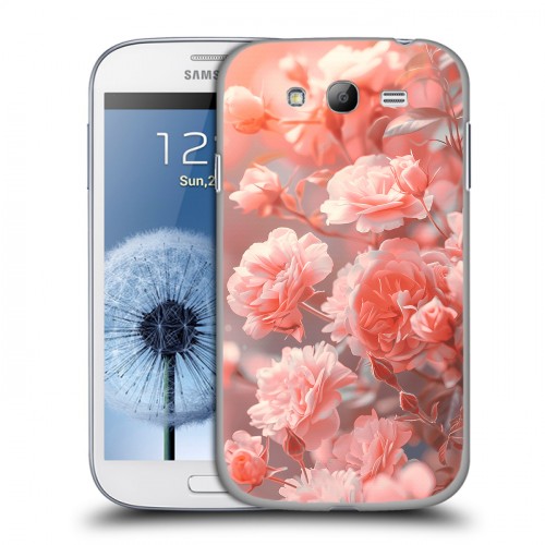 Дизайнерский пластиковый чехол для Samsung Galaxy Grand Розы цветы