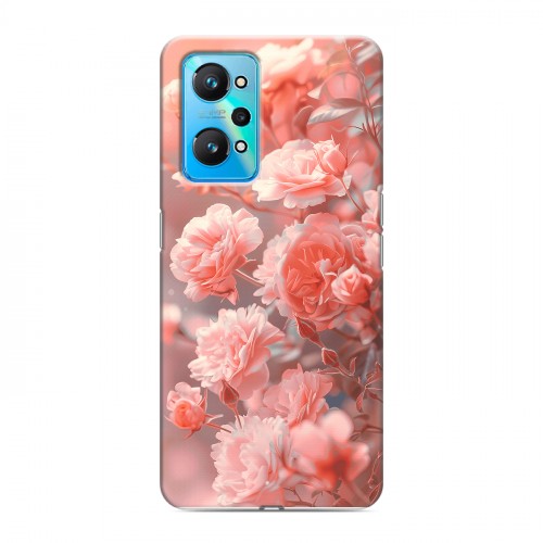 Дизайнерский силиконовый чехол для Realme GT Neo 2 Розы цветы