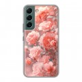 Дизайнерский силиконовый чехол для Samsung Galaxy S22 Розы цветы
