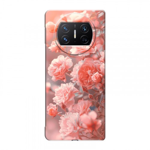 Дизайнерский пластиковый чехол для Huawei Mate X3 Розы цветы