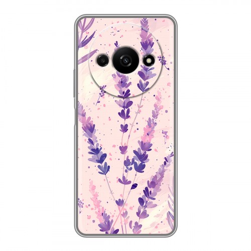 Дизайнерский силиконовый чехол для Xiaomi RedMi A3 цветы лаванда
