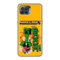 Дизайнерский силиконовый чехол для OPPO Reno4 Lite Майнкрафт Minecraft