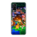 Дизайнерский силиконовый чехол для Vivo Y31 Майнкрафт Minecraft