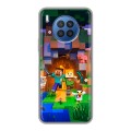 Дизайнерский силиконовый чехол для Huawei Nova 8i Майнкрафт Minecraft