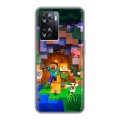 Дизайнерский силиконовый чехол для OPPO A57s Майнкрафт Minecraft
