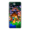 Дизайнерский силиконовый чехол для Vivo V27e Майнкрафт Minecraft