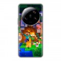 Дизайнерский силиконовый чехол для Xiaomi 13 Ultra Майнкрафт Minecraft