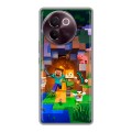 Дизайнерский силиконовый чехол для Vivo V30e Майнкрафт Minecraft