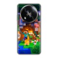 Дизайнерский силиконовый чехол для Itel RS4 Майнкрафт Minecraft