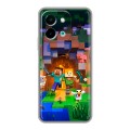 Дизайнерский силиконовый чехол для Vivo Y28 Майнкрафт Minecraft