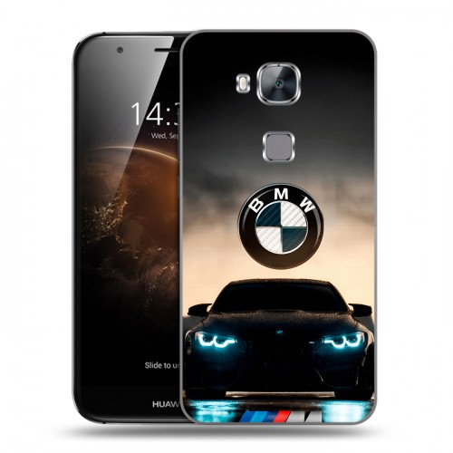 Дизайнерский пластиковый чехол для Huawei G8 БМВ BMW