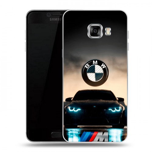 Дизайнерский пластиковый чехол для Samsung Galaxy C5 БМВ BMW