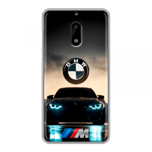Дизайнерский пластиковый чехол для Nokia 6 БМВ BMW