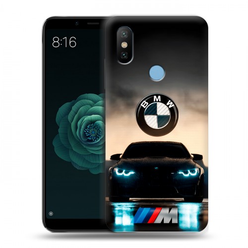 Дизайнерский силиконовый чехол для Xiaomi Mi A2 БМВ BMW