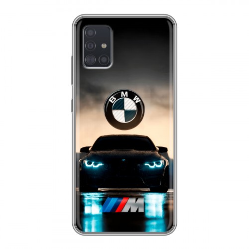 Дизайнерский силиконовый чехол для Samsung Galaxy A51 БМВ BMW