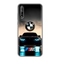 Дизайнерский силиконовый чехол для Huawei Y8p БМВ BMW