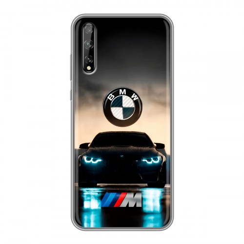 Дизайнерский силиконовый чехол для Huawei Y8p БМВ BMW