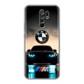 Дизайнерский силиконовый чехол для Xiaomi RedMi 9 БМВ BMW