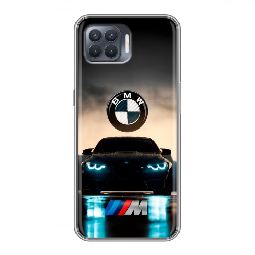 Дизайнерский силиконовый чехол для OPPO Reno4 Lite БМВ BMW
