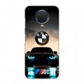 Дизайнерский силиконовый с усиленными углами чехол для Nokia G20 БМВ BMW