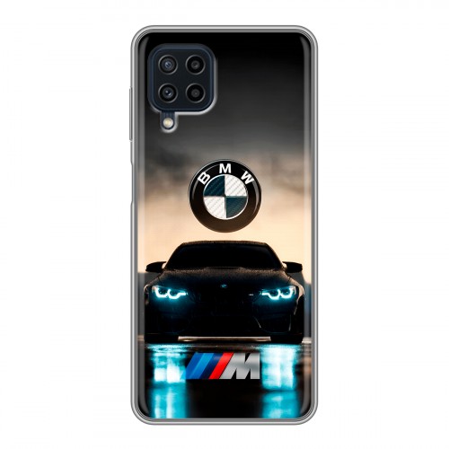 Дизайнерский силиконовый чехол для Samsung Galaxy A22 БМВ BMW