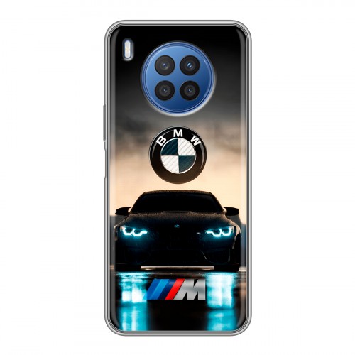 Дизайнерский силиконовый чехол для Huawei Nova 8i БМВ BMW