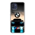 Дизайнерский силиконовый чехол для Samsung Galaxy A03 БМВ BMW